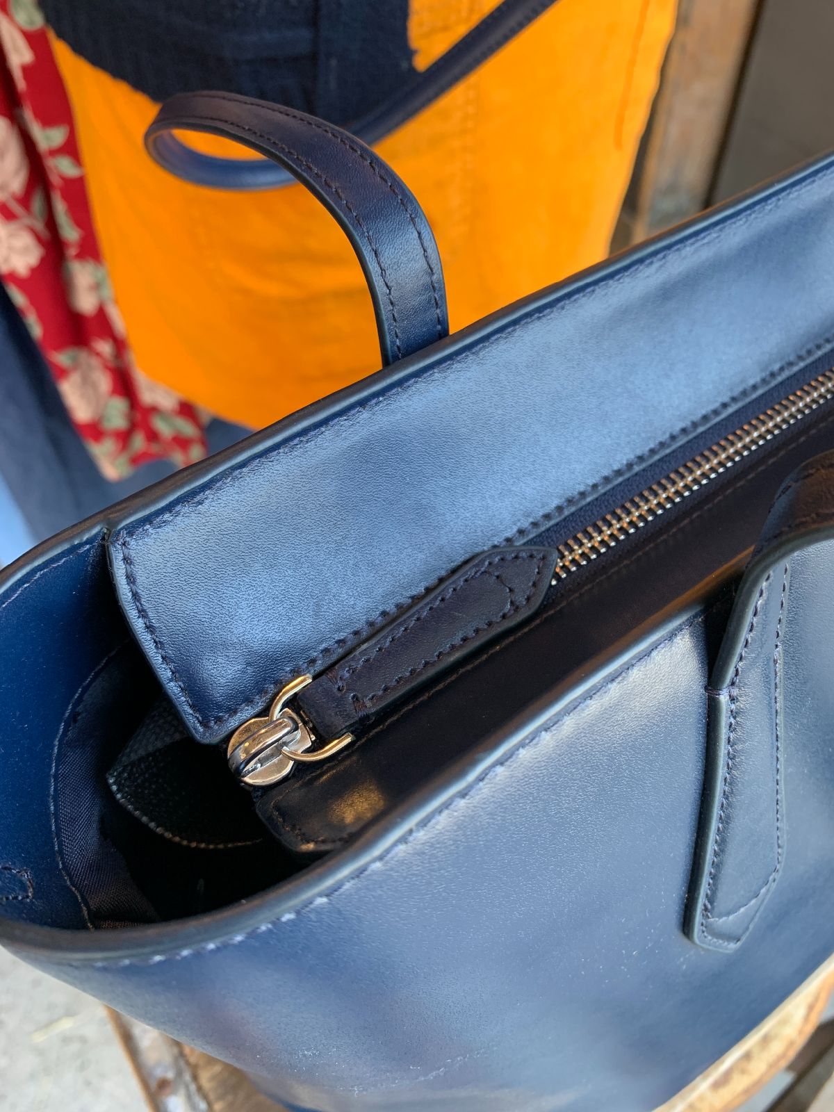 KATE SPADE KATE SPADE BLUE LEATHER PURSE in BLUE