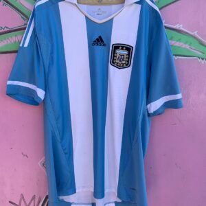 ADIDAS 201 2011 ADIDAS ARGENTINA SOCCER JERSEY in BLUE
