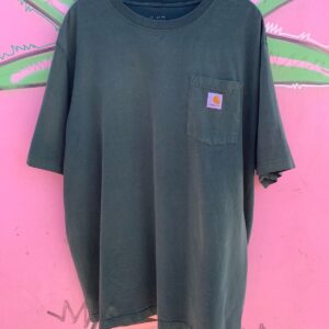 CARHARTT HEAVYWEIGHT CARHARTT POCKET T-SHIRT in GREEN