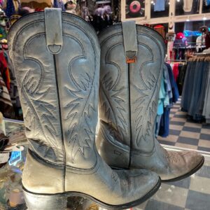 LEVIS *AS-IS* WOW! RARE!!! ORANGE TAB LEVIS COWBOY BOOTS!!!! in TAUPE